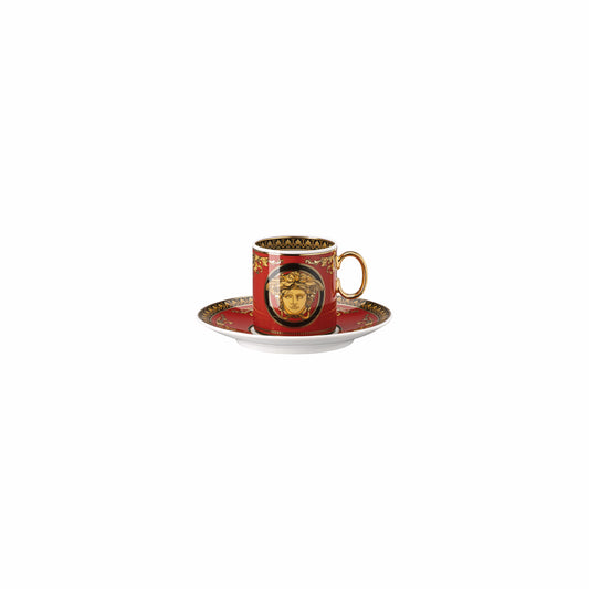 Versace Medusa Espresso Cup/Sauc. – front view