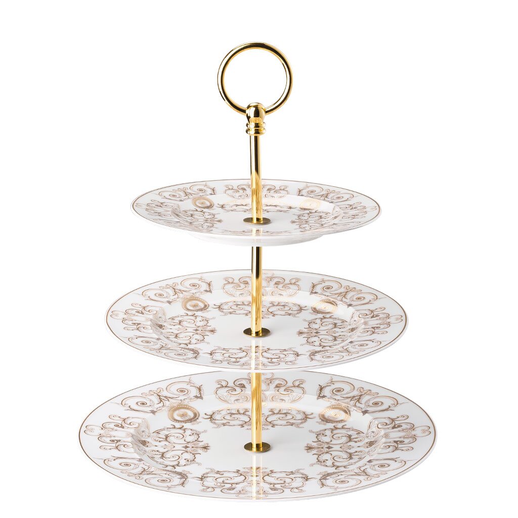 Versace Medusa Gala Etagere 3 tiers – front view