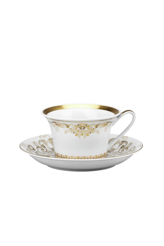 Versace Medusa Gala Gold Cup/Saucer 4 low – front view