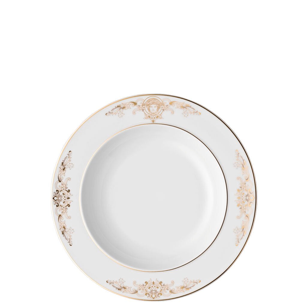 Versace Medusa Gala Plate 22 cm deep – front view