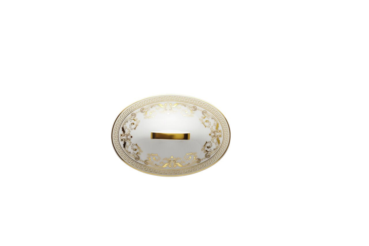 Versace Medusa Gala Sugar Bowl Lid 3 – top view