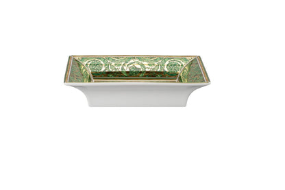 Versace Medusa Garland Green Dish 18 cm