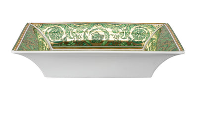 Versace Medusa Garland Green Dish 28 cm