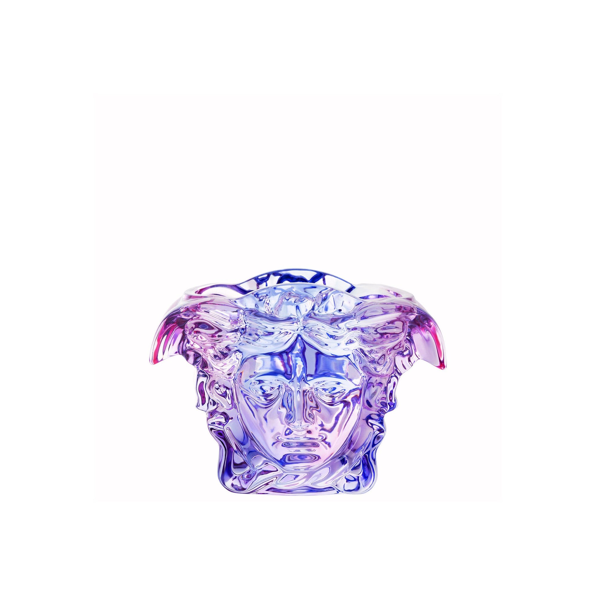 Versace Medusa Grande Pink-Blue Vase 19 cm