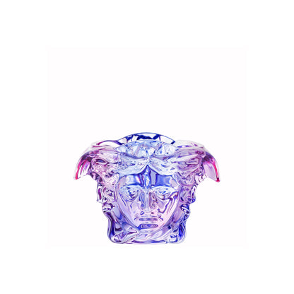 Versace Medusa Grande Pink-Blue Vase 19 cm