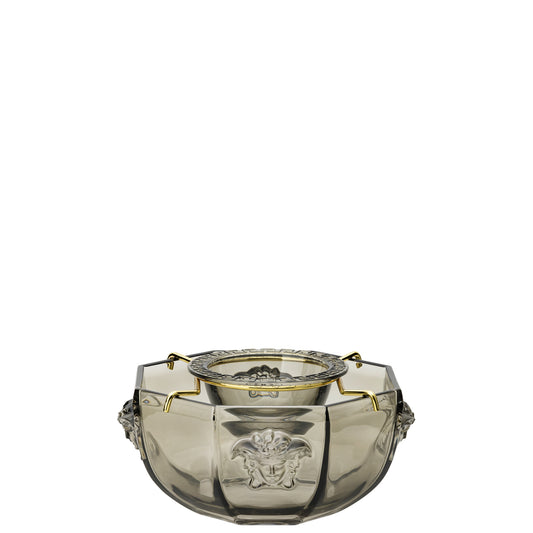 Versace Medusa Lumière Haze Caviar Bowl with Insert – front view