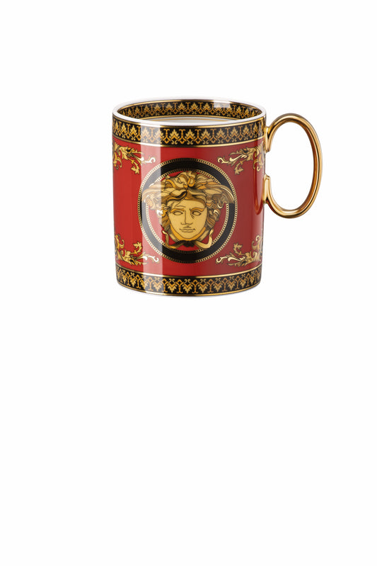 Versace Medusa Mug with handle – front view