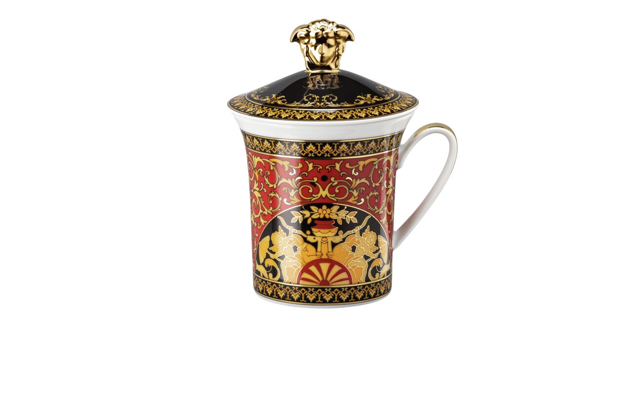 Versace Versace Medusa 30 Years Anniversary lidded mug front view
