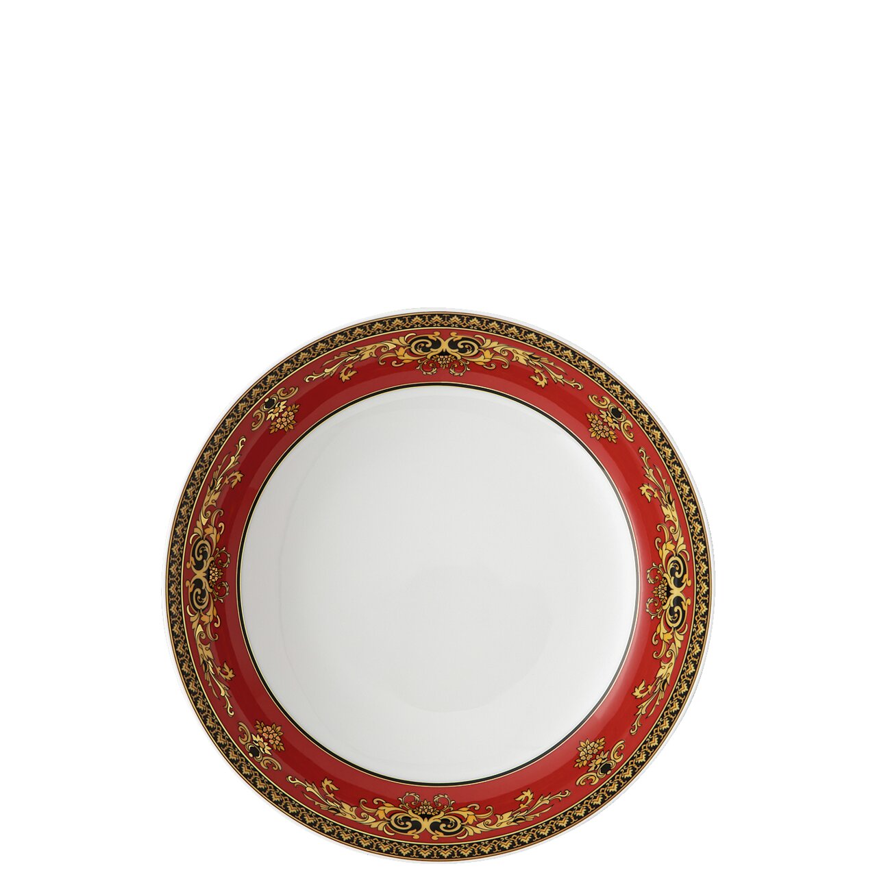 Versace Medusa Plate 22 cm deep – top view
