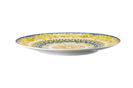 Versace Medusa Rhapsody Blue Service Plate 33 cm – side view