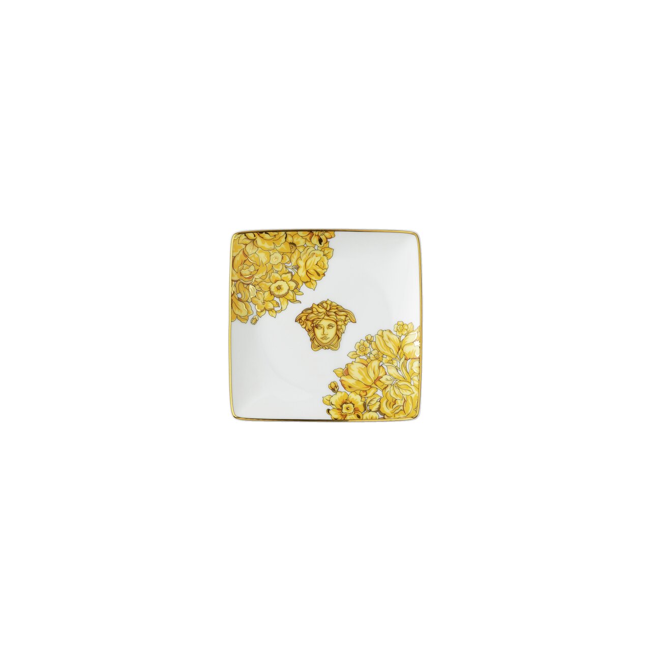 Versace Medusa Rhapsody Bowl 12 cm sq. flat – front view
