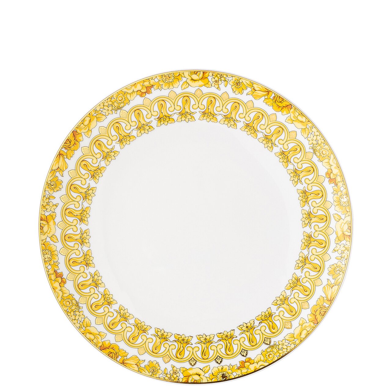 Versace Medusa Rhapsody Dinner Plate – 28 cm – top view