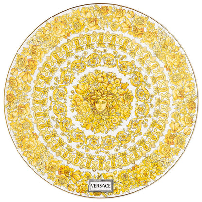 Versace Medusa Rhapsody Service Plate – 33 cm – top view