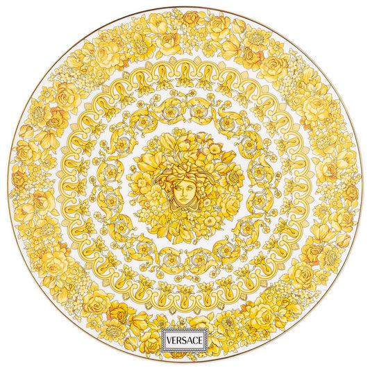 Versace Medusa Rhapsody Service Plate – 33 cm – top view