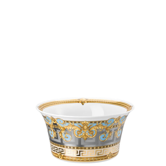 Versace Prestige Gala Bleu Salad Bowl 2 – front view