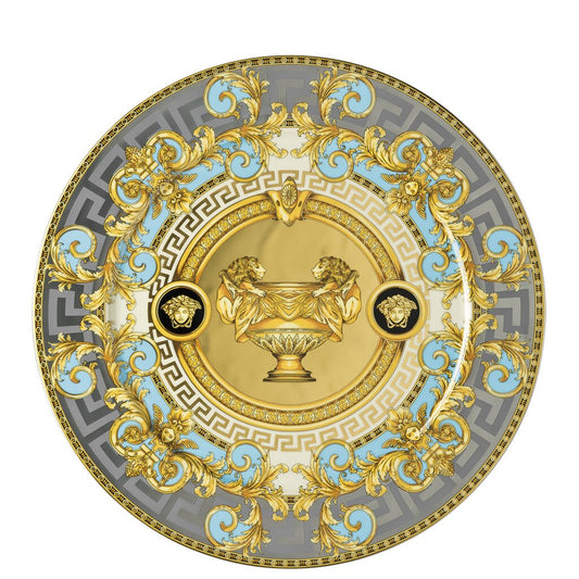 Versace Prestige Gala Bleu Service Plate 30 cm – front view