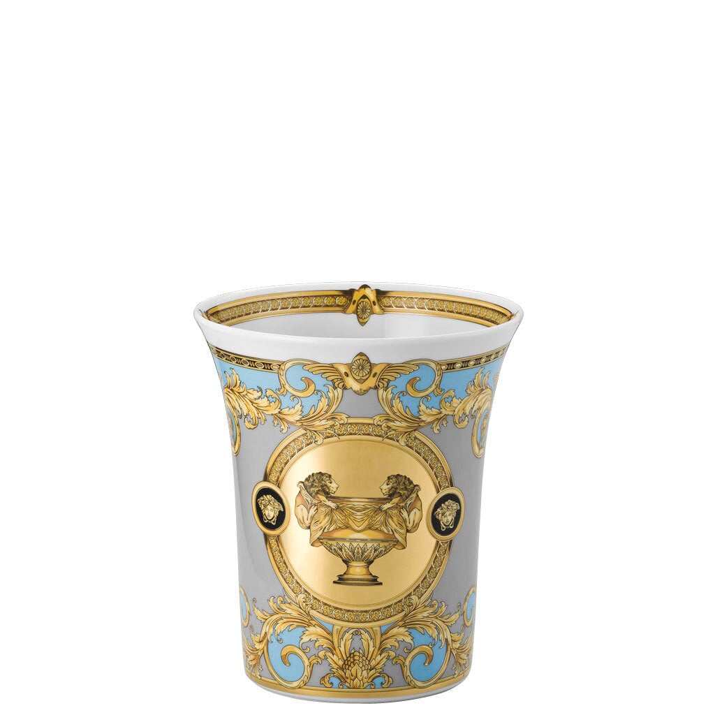 Versace Prestige Gala Bleu Vase 18 cm – front view