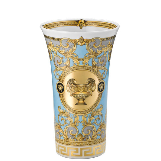 Versace Prestige Gala Bleu Vase 26 cm – front view