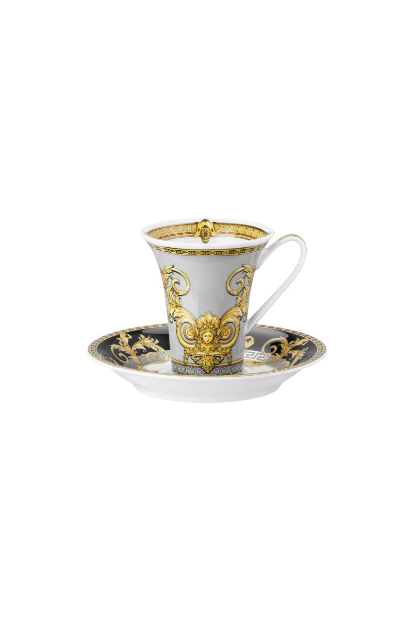 Versace Prestige Gala Cup/Saucer 2 tall – front view