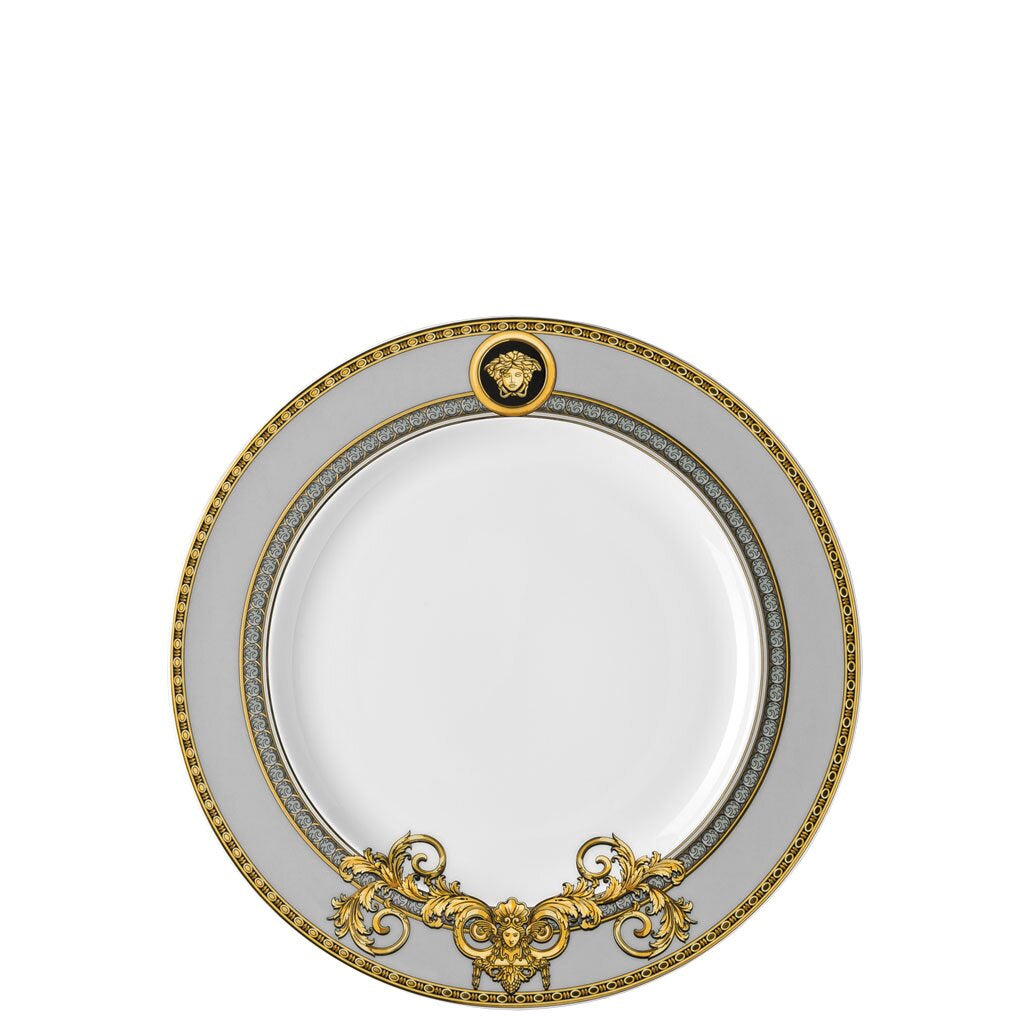 Versace Prestige Gala Plate – 22 cm (Dessert/Salad) – front view