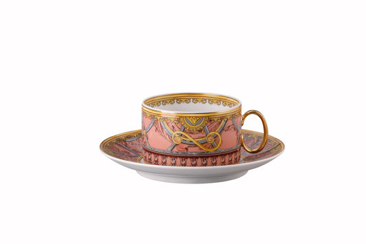 Versace Scala Palazzo Rosa Cup/Saucer 4 low – alternate view