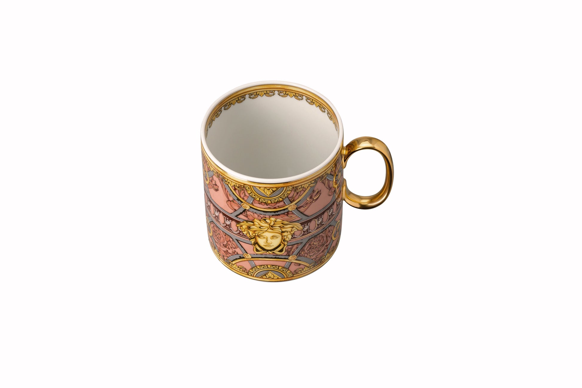 Versace Scala Palazzo Rosa Cup/Saucer 4 tall – alternate view