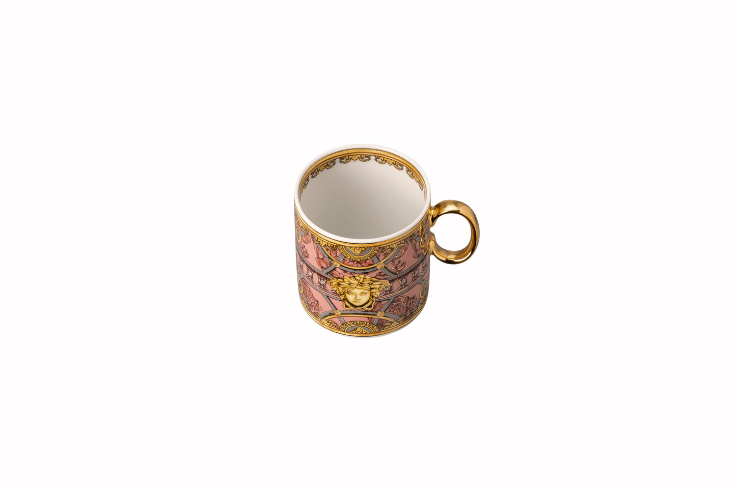 Versace Scala Palazzo Rosa Espresso Cup/Sauc. – alternate view