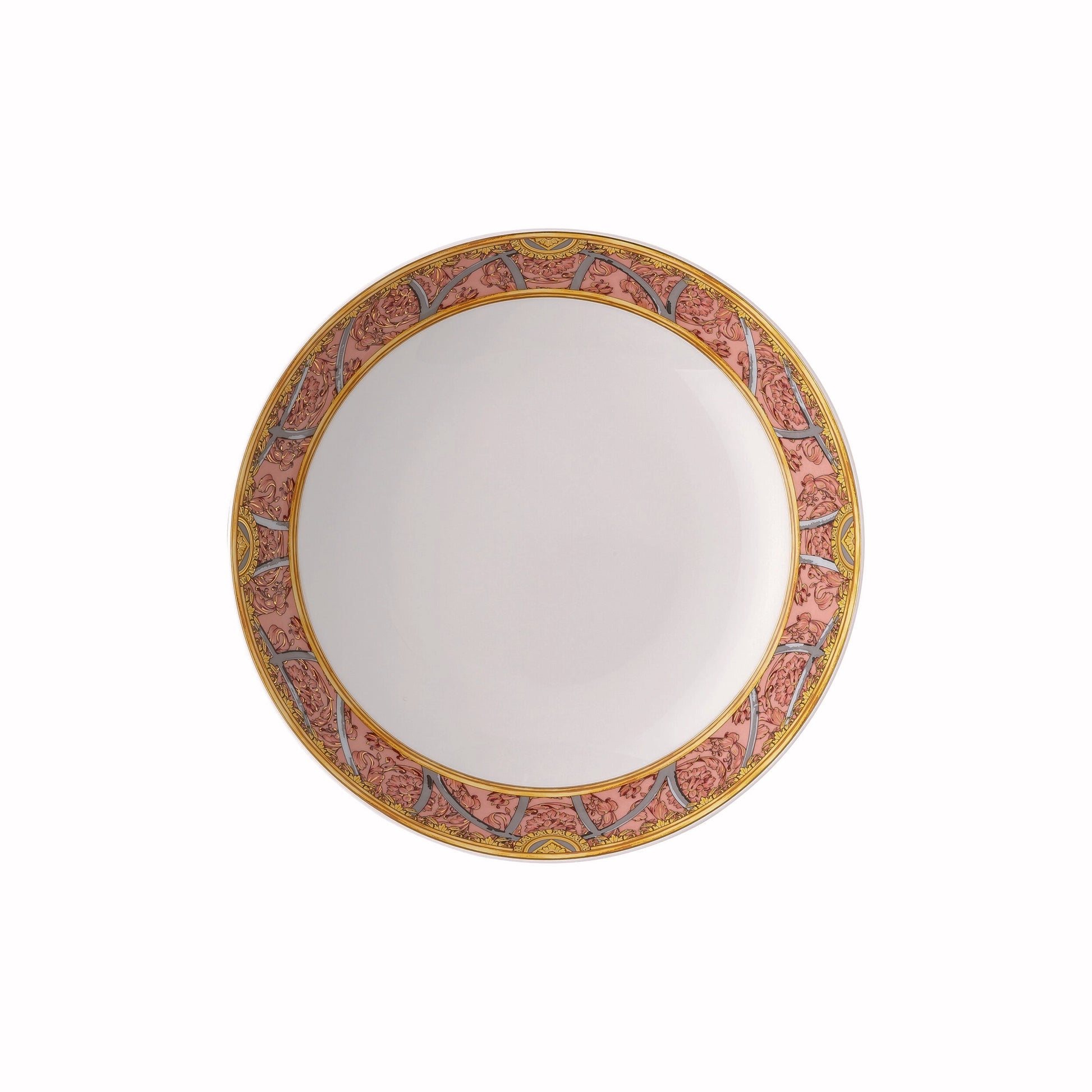 Versace Scala Palazzo Rosa Plate 22 cm deep – alternate view