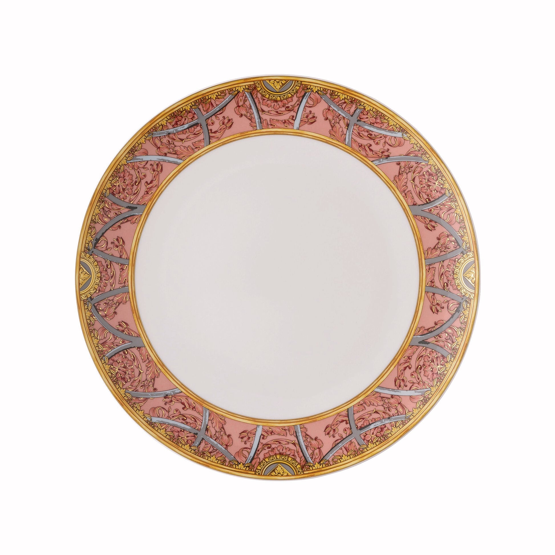 Versace Scala Palazzo Rosa Plate 28 cm – alternate view