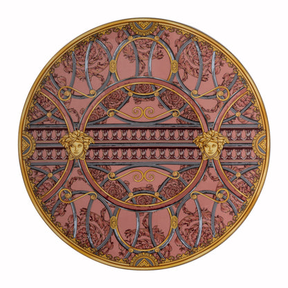 Versace Scala Palazzo Rosa Service Plate 33 cm – alternate view