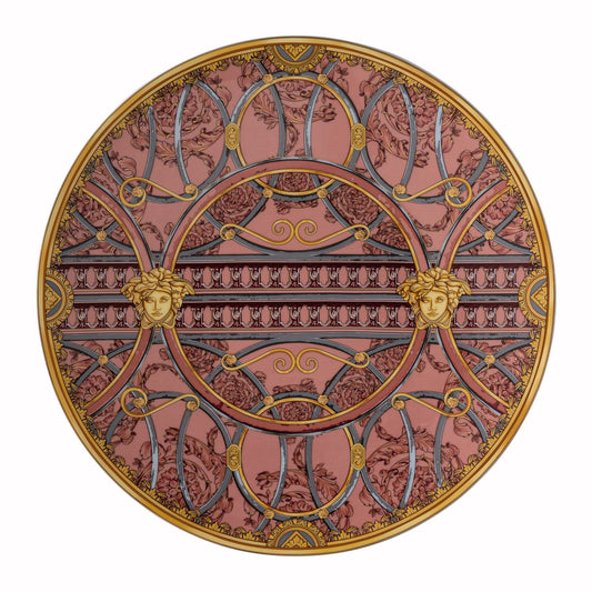 Versace Scala Palazzo Rosa Service Plate 33 cm – alternate view