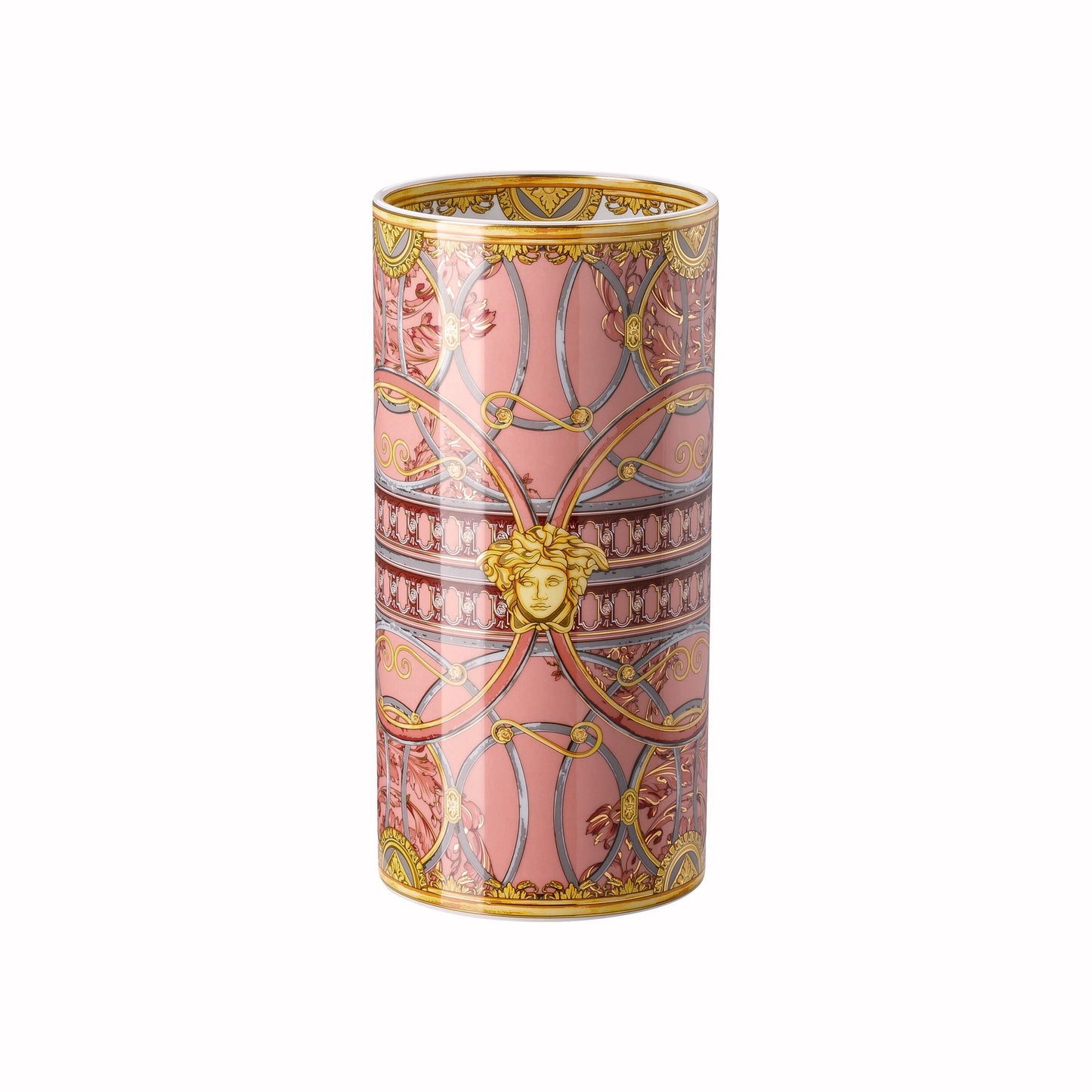 Versace Scala Palazzo Rosa Vase 24 cm – alternate view