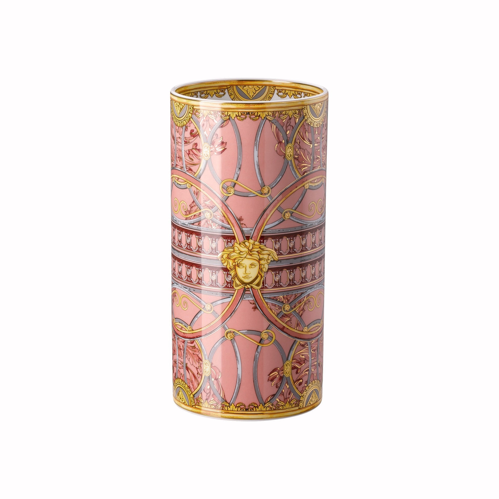 Versace Scala Palazzo Rosa Vase 24 cm – alternate view