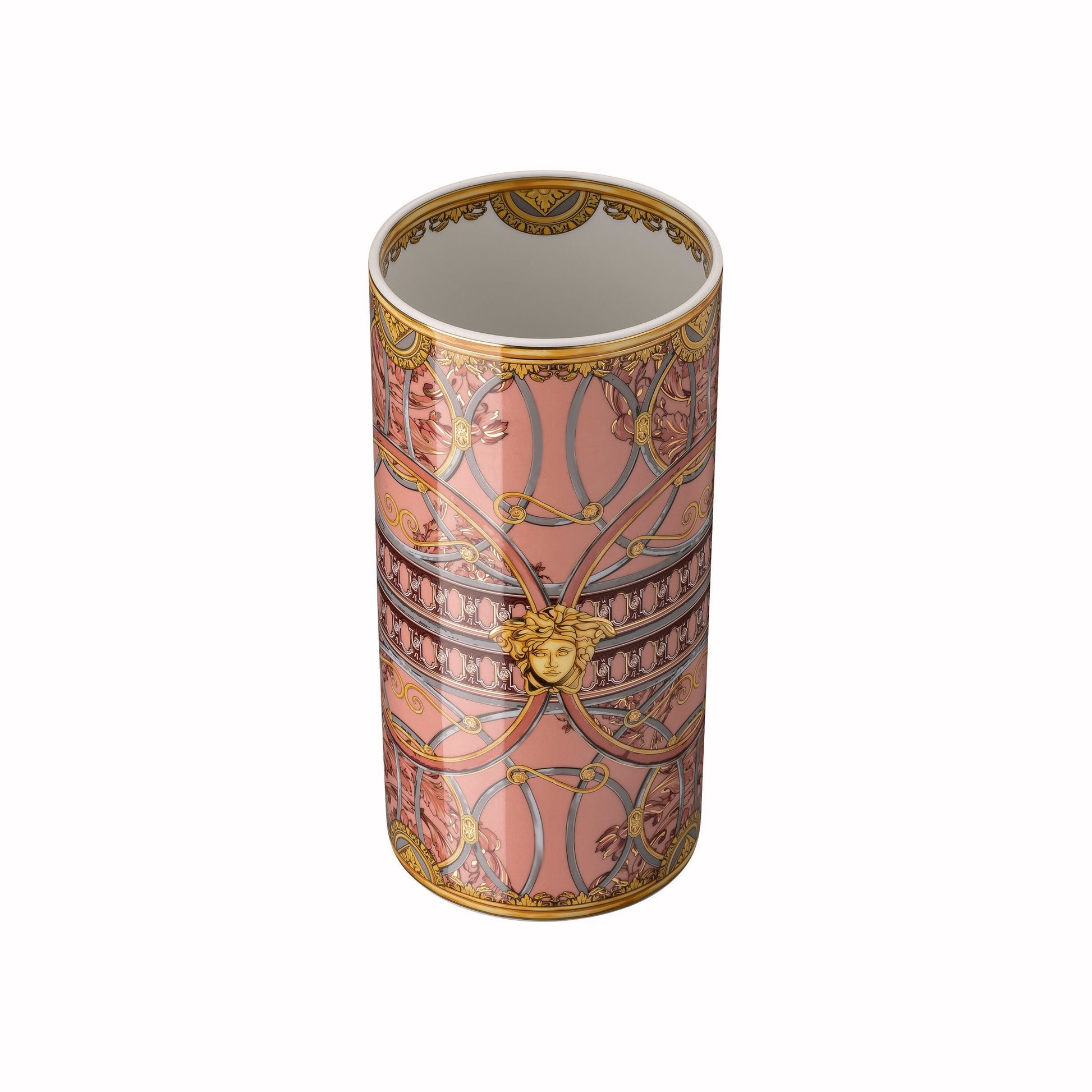 Versace Scala Palazzo Rosa Vase 24 cm – alternate view