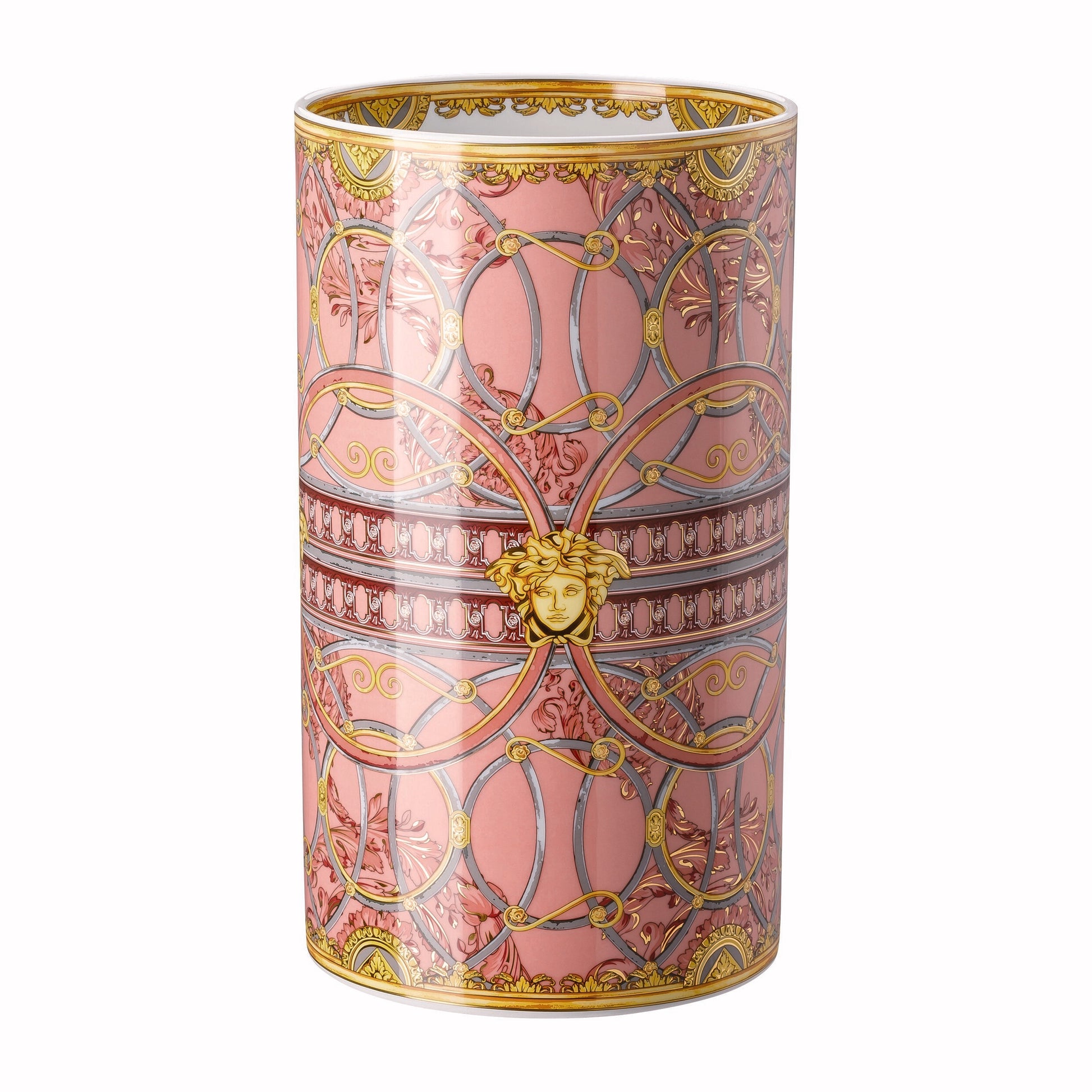 Versace Scala Palazzo Rosa Vase 30 cm – alternate view