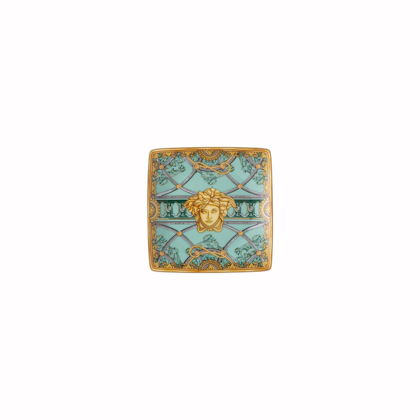 Versace Scala Palazzo Verde Bowl 12 cm sq. flat – interior detail