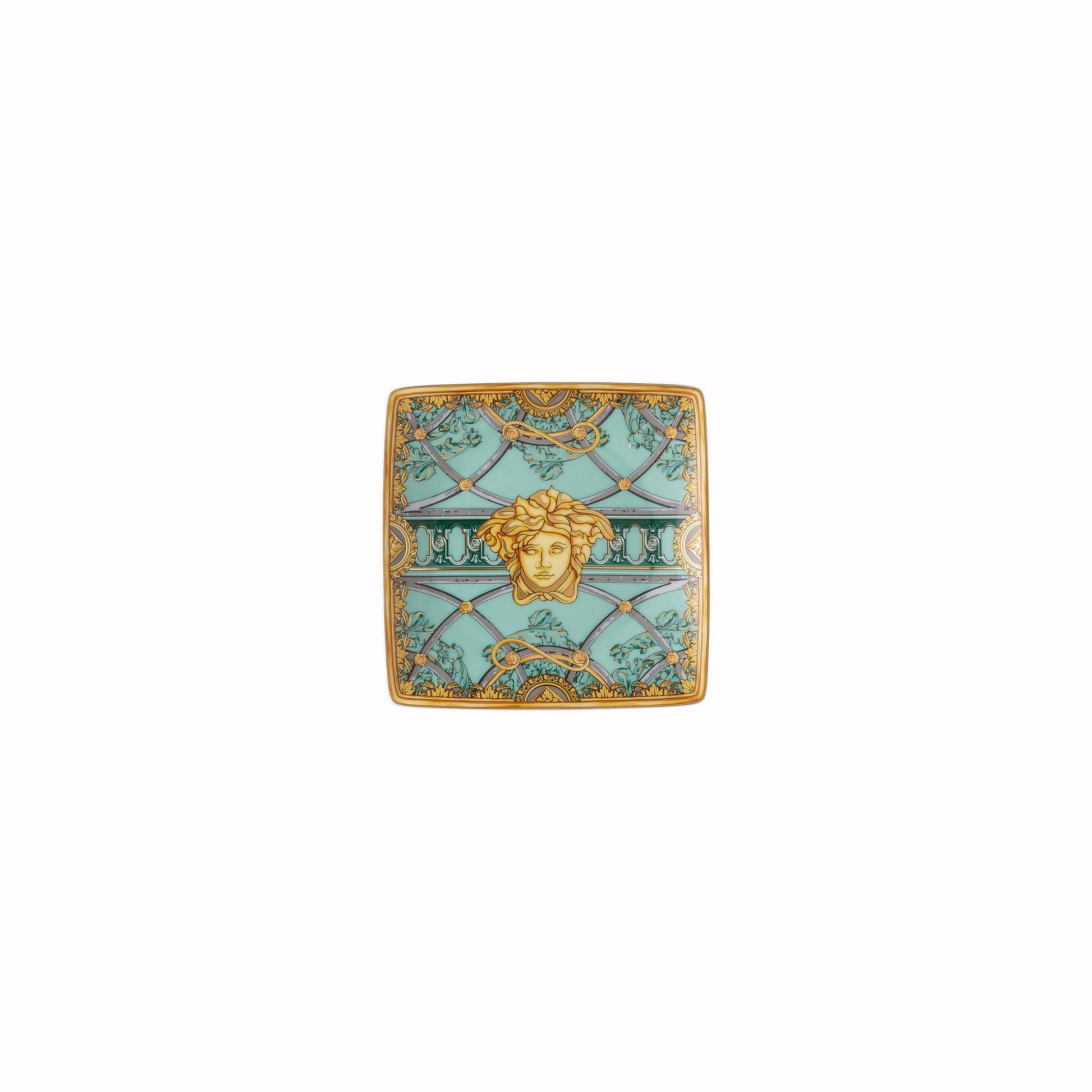 Versace Scala Palazzo Verde Bowl 12 cm sq. flat – interior detail