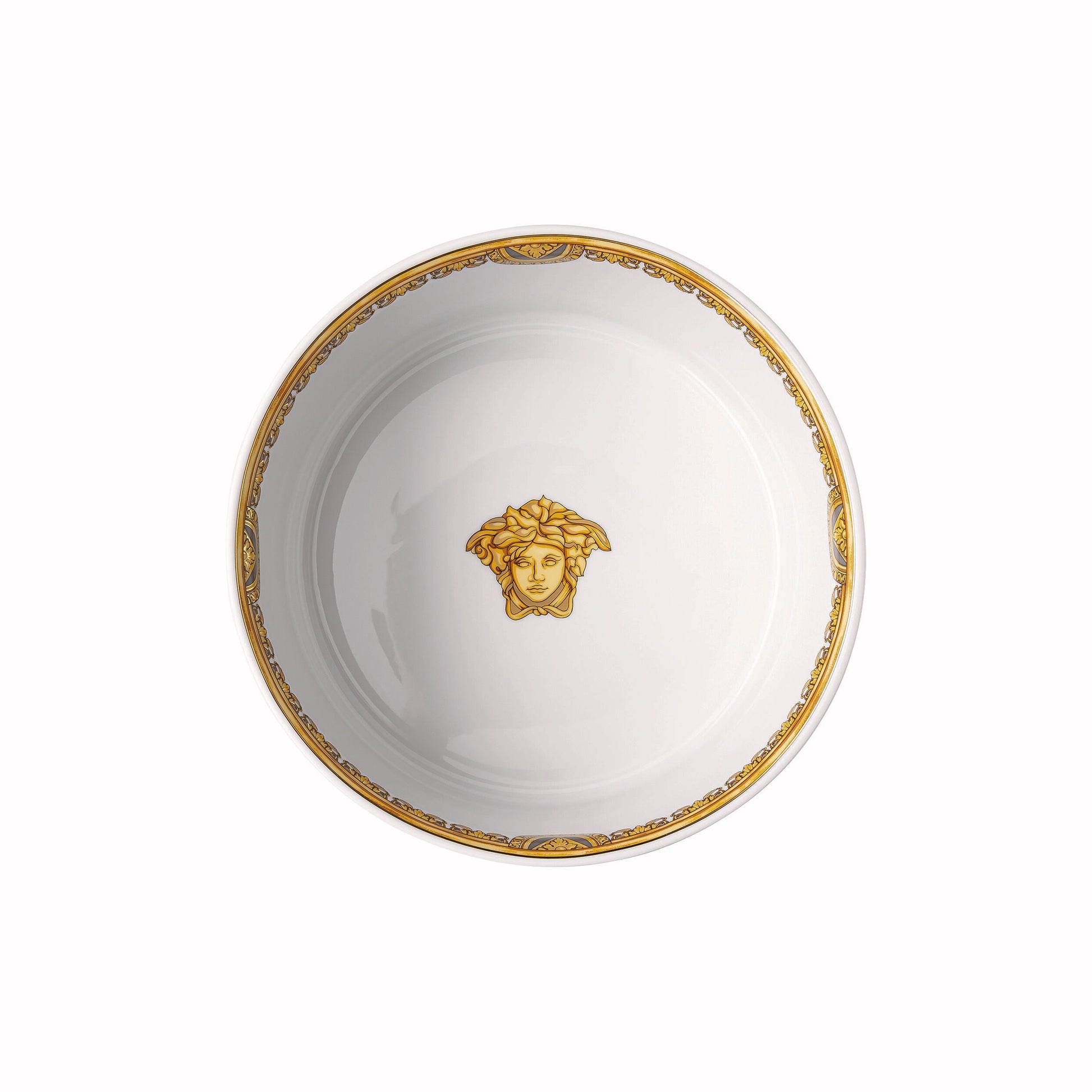 Versace Scala Palazzo Verde Bowl 22 cm – top view