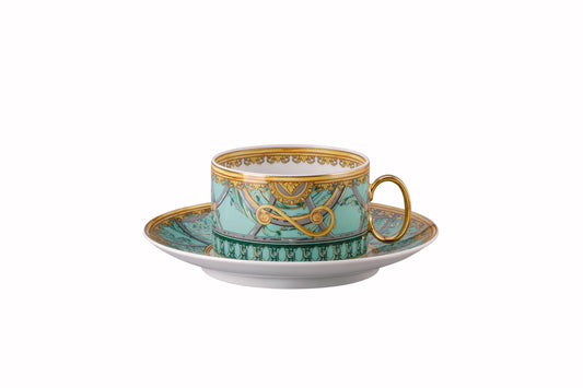 Versace Scala Palazzo Verde Cup/Saucer 4 low – alternate view