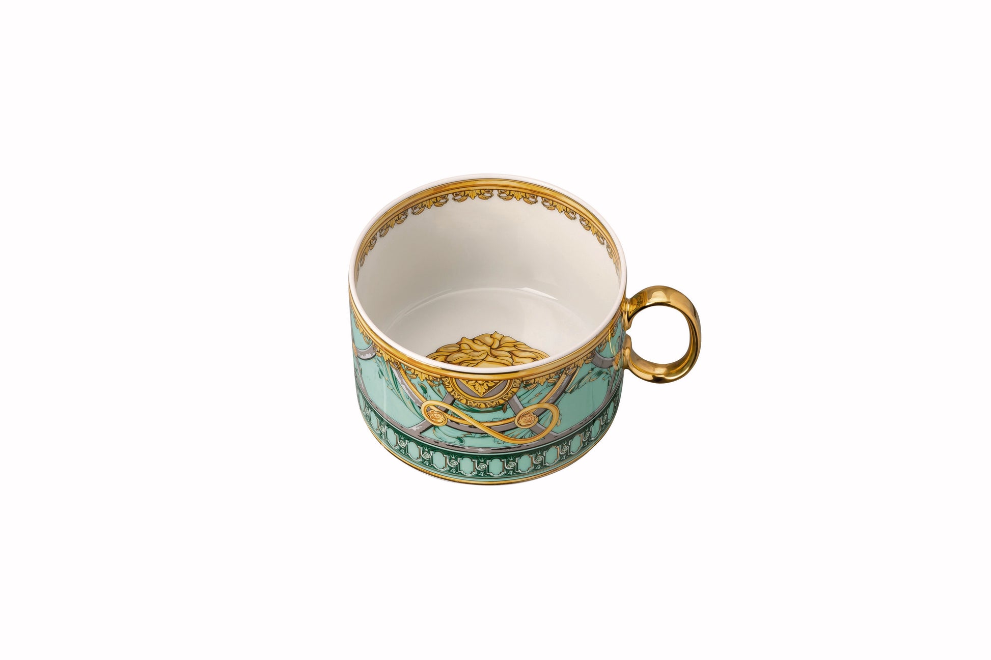 Versace Scala Palazzo Verde Cup/Saucer 4 low – alternate view