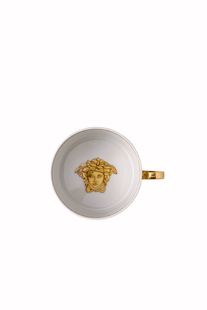 Versace Scala Palazzo Verde Cup/Saucer 4 low – top view