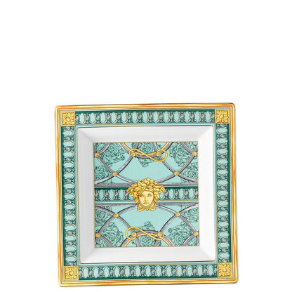Versace Scala Palazzo Verde Dish 22 cm – front view