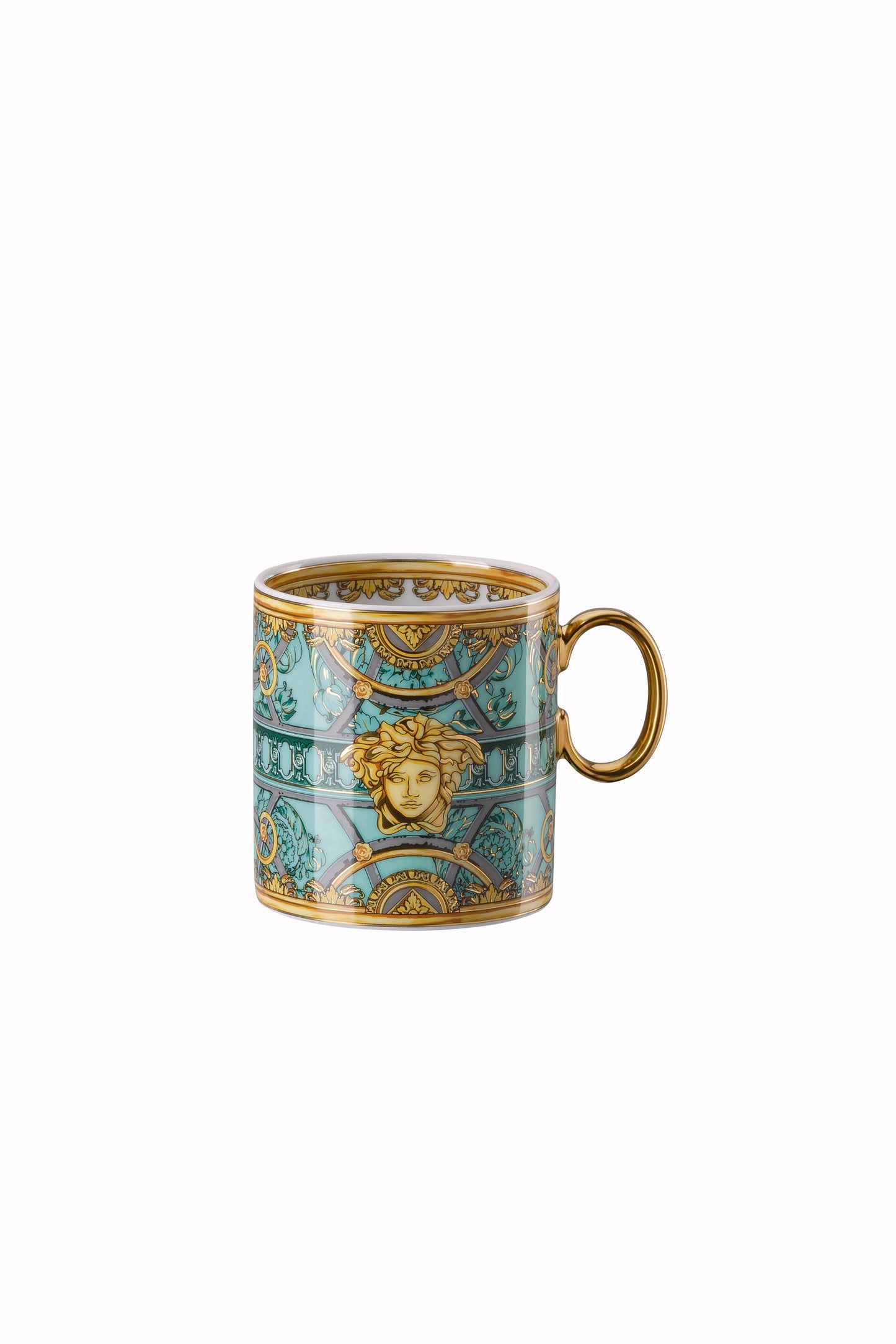 Versace Scala Palazzo Verde Espresso Cup/Sauc. – alternate view