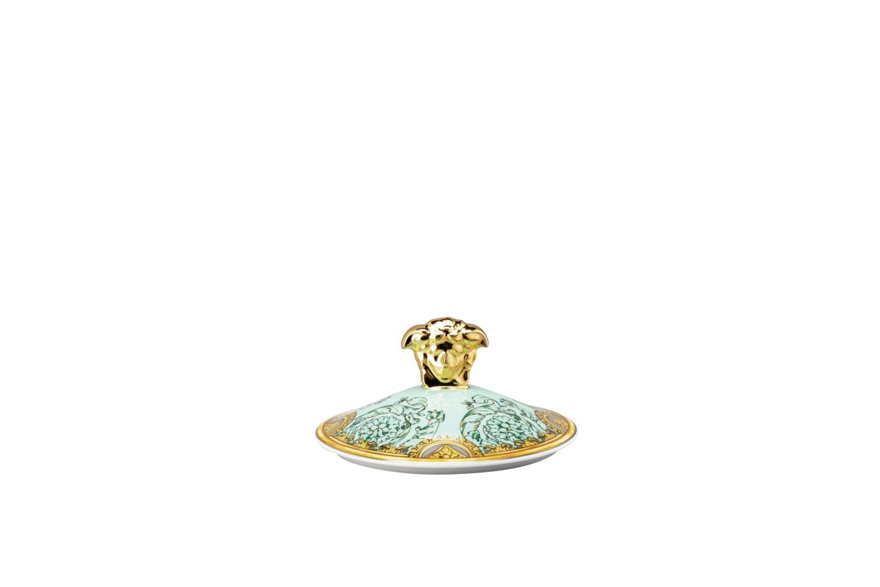 Versace Versace Scala Palazzo Verde 30 Years Anniversary porcelain lid detail