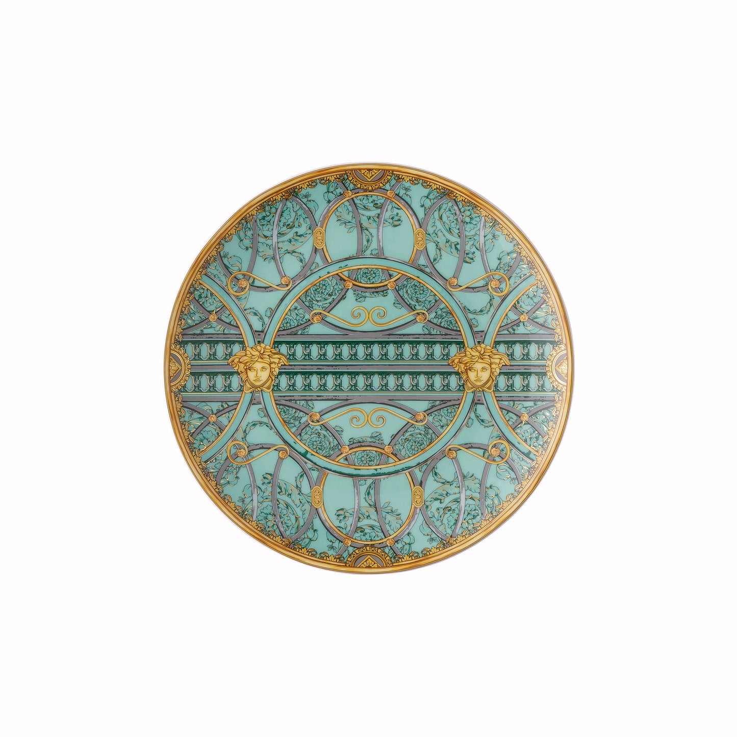 Versace Scala Palazzo Verde Plate 21 cm – alternate view