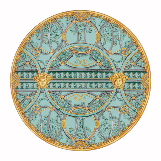Versace Scala Palazzo Verde Service Plate 33 cm – alternate view