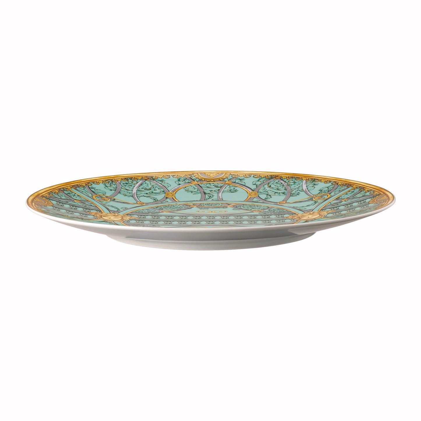 Versace Scala Palazzo Verde Service Plate 33 cm – alternate view
