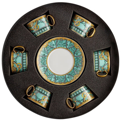 Versace Scala Palazzo Verde Set 6 c&s 4 low – front view