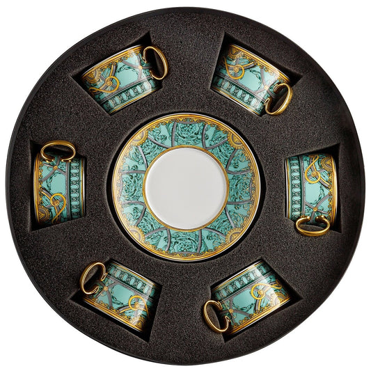 Versace Scala Palazzo Verde Set 6 c&s 4 low – front view