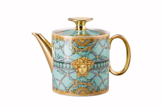 Versace Scala Palazzo Verde Tea Pot 3 – front view